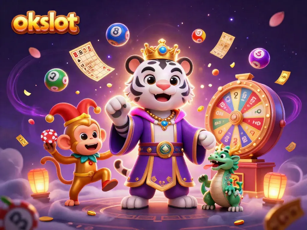 เล่นเกมที่น่าตื่นเต้นกับ okslot และเหล่าตัวละครในคาสิโนที่มีสีสัน
