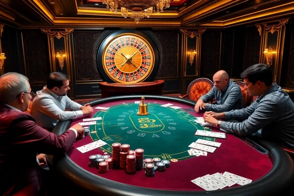 Experience the thrill of play at https://f8bet.io/, with vibrant poker tables and glamorous casino vibes.